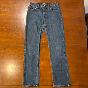 GAP Modern Boot Cut Indigo 100% Cotton Denim Jeans.  EUC